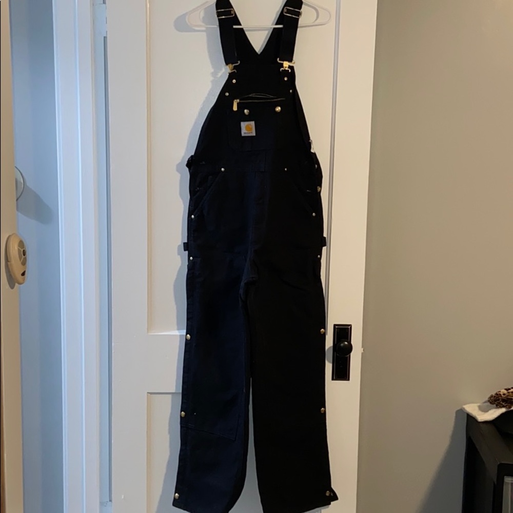Carhartt black overalls